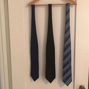 1 Boss & 2 Giorgio Armani ties paid $100(+) each